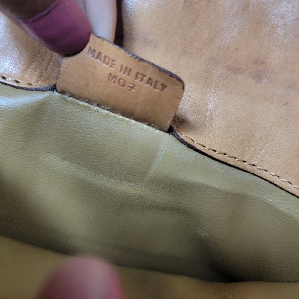 Final✅️ Authentic Celine Brown Monogram Clutch Bag - Picture 15 of 16